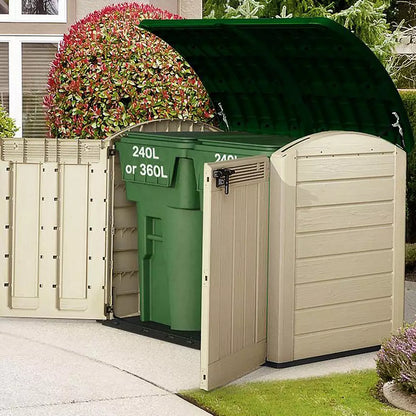 Keter Store It Out Ultra 2000L Garden Bike Shed -Beige/Green