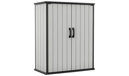 Keter Premier Tall 1400L Outdoor Storage Cupboard 4.6 x2.4ft