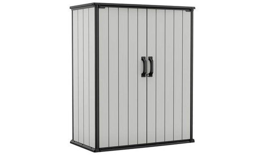 Keter Premier Tall 1400L Outdoor Storage Cupboard 4.6 x2.4ft
