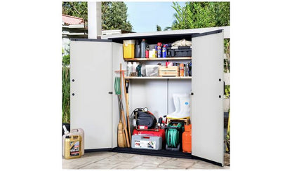 Keter Premier Tall 1400L Outdoor Storage Cupboard 4.6 x2.4ft