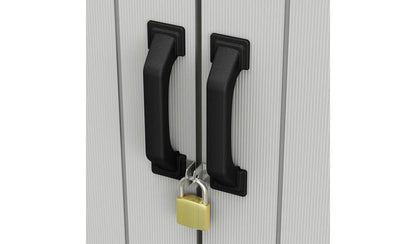 Keter Premier Tall 1400L Outdoor Storage Cupboard 4.6 x2.4ft