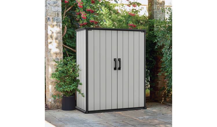 Keter Premier Tall 1400L Outdoor Storage Cupboard 4.6 x2.4ft