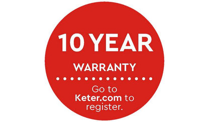 Keter Premier Tall 1400L Outdoor Storage Cupboard 4.6 x2.4ft