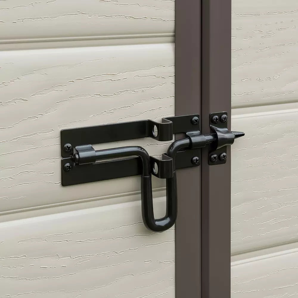 Keter Manor Apex Outdoor Garden Storage Shed 4 x 3ft - Brown