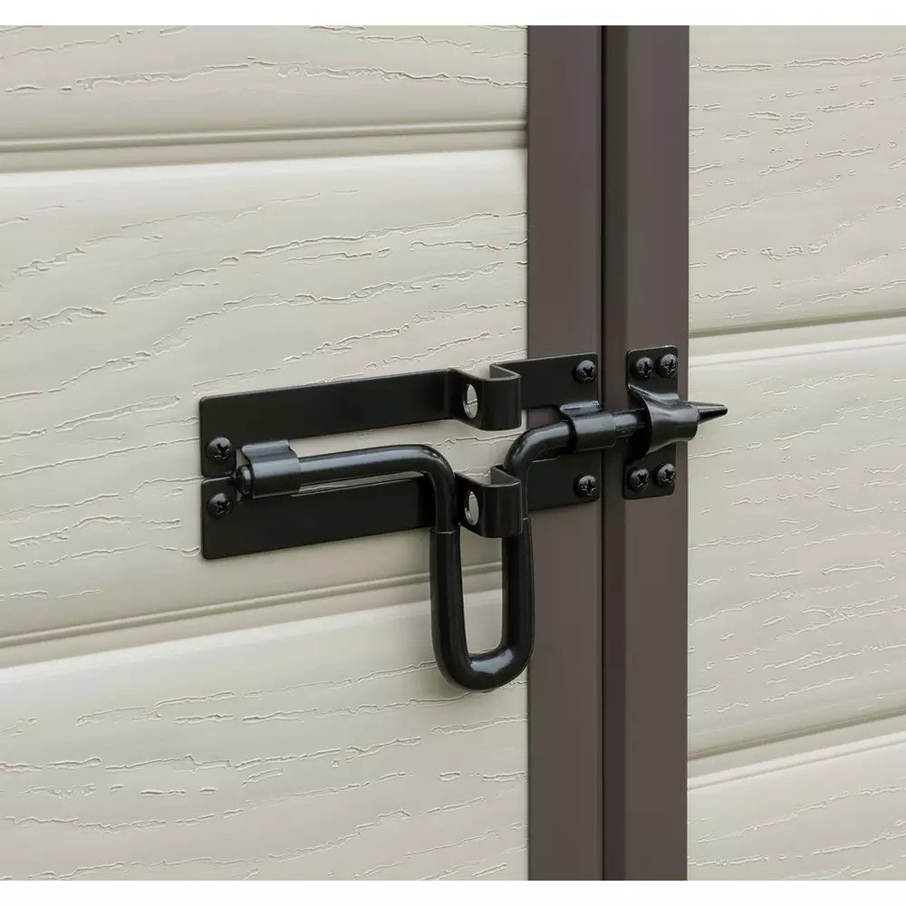 Keter Manor Apex Outdoor Garden Storage Shed 4 x 6ft - Brown