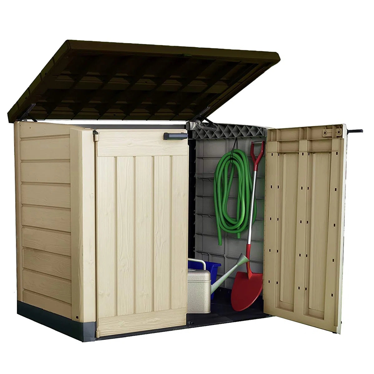 Keter 1200L Outdoor Storage Shed for Tools & Bins – Store-It-Out Max