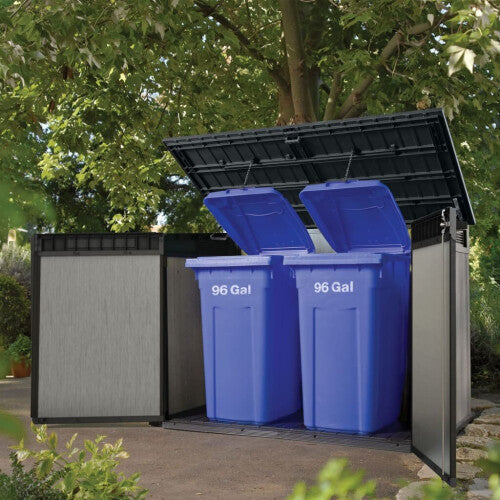 Keter Garden Storage Shed Grande Store 2020L Outdoor Tool Cabinet Box Cabin