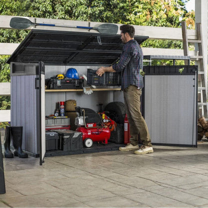 Keter Garden Storage Shed Grande Store 2020L Outdoor Tool Cabinet Box Cabin