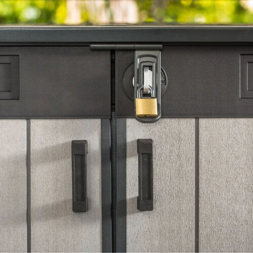 Keter Garden Storage Shed Grande Store 2020L Outdoor Tool Cabinet Box Cabin